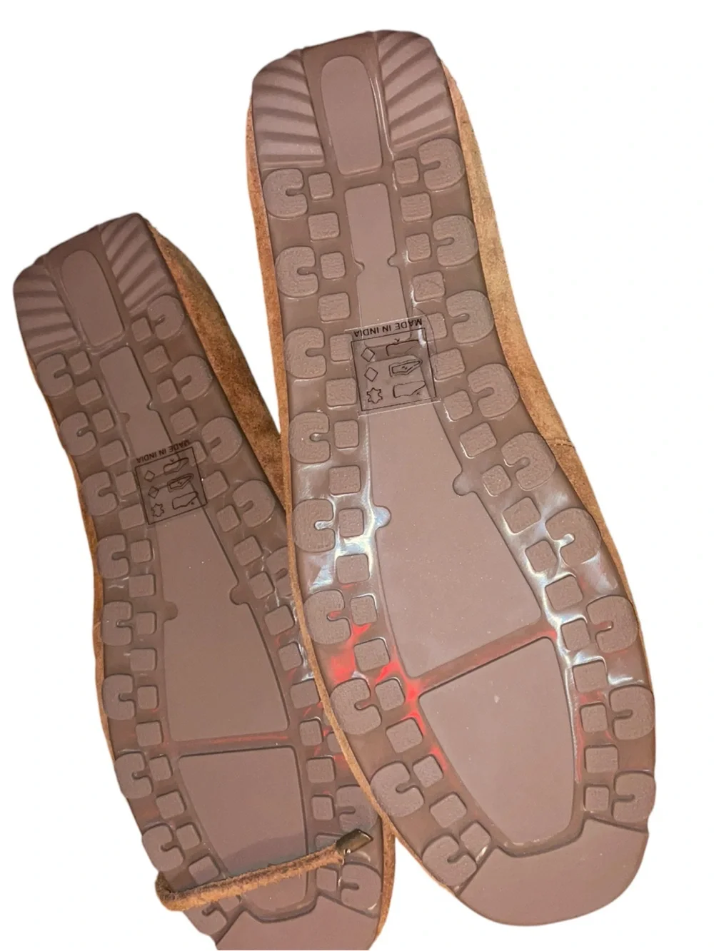 Free People Misty brown Suede Moccasin shoes NWT - Picture 10 of 16